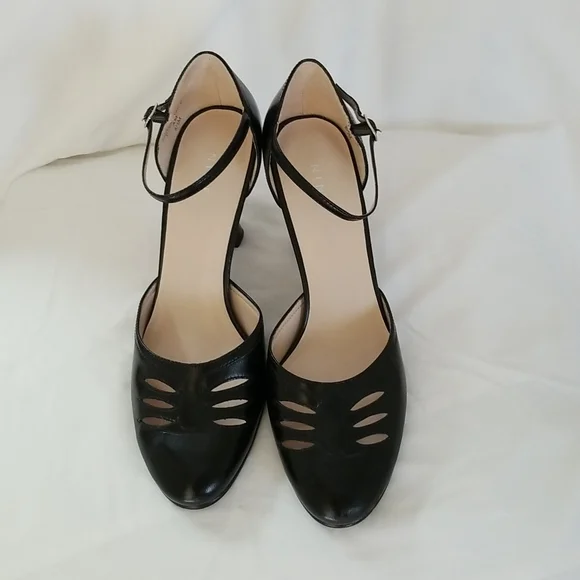 NINE & C0 Black High Heel Shoe 8.5 - Picture 1 of 9